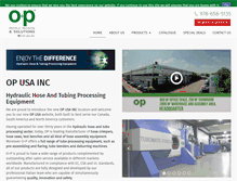 Tablet Screenshot of opusainc.com
